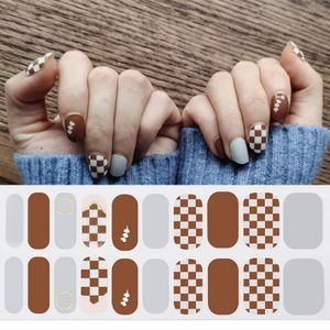 Semi Cured Gel Nail Polish Strips